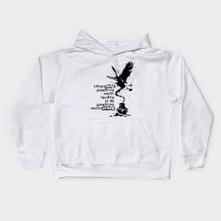 Writer's Shirt Kids Hoodie